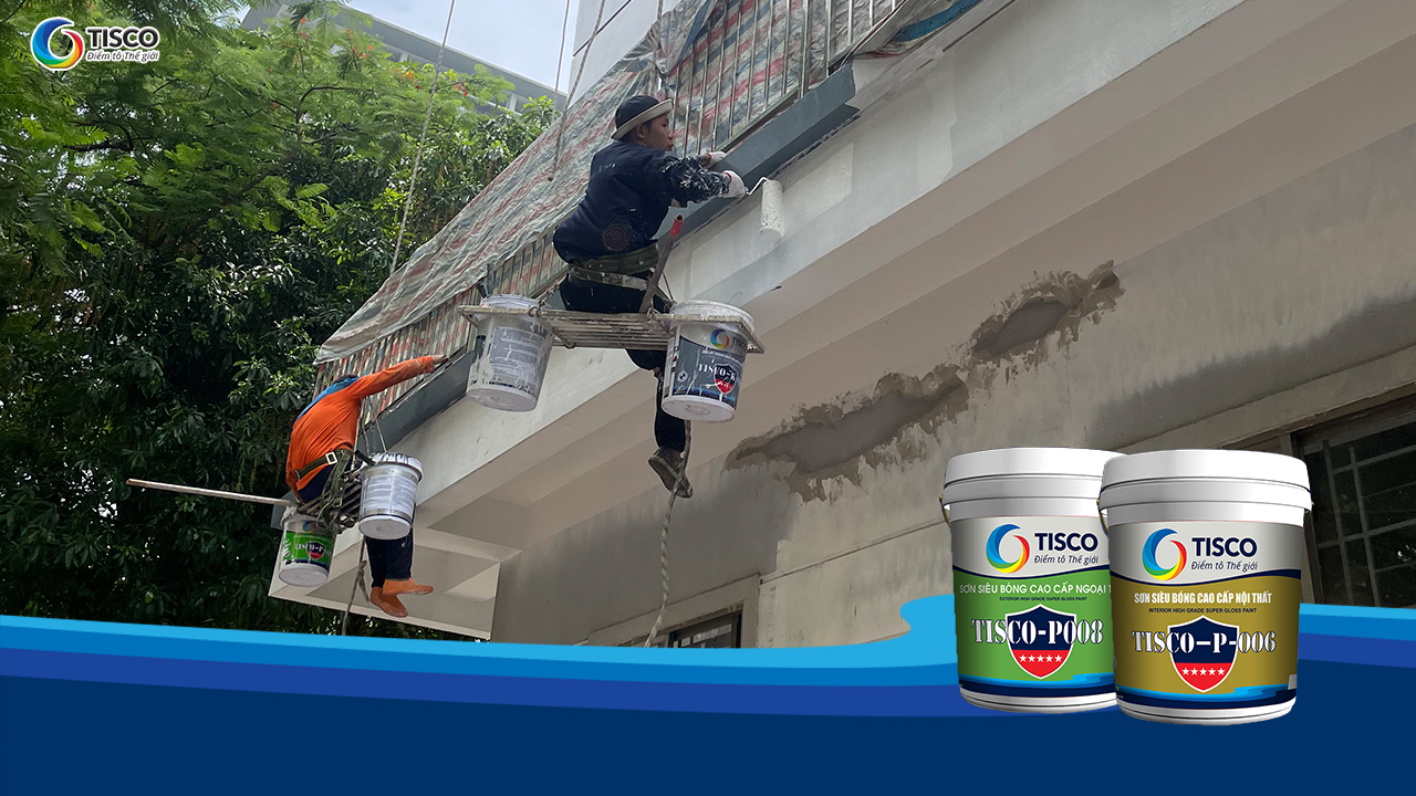 Giải Pháp Hiệu Quả Để Tạm Biệt Nấm Mốc Trên Tường Nhà Với Sơn Siêu Bóng Cao Cấp Tisco